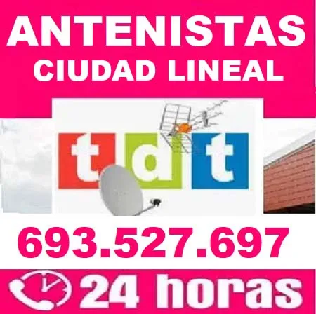 Antenistas Ciudad Lineal a domicilio